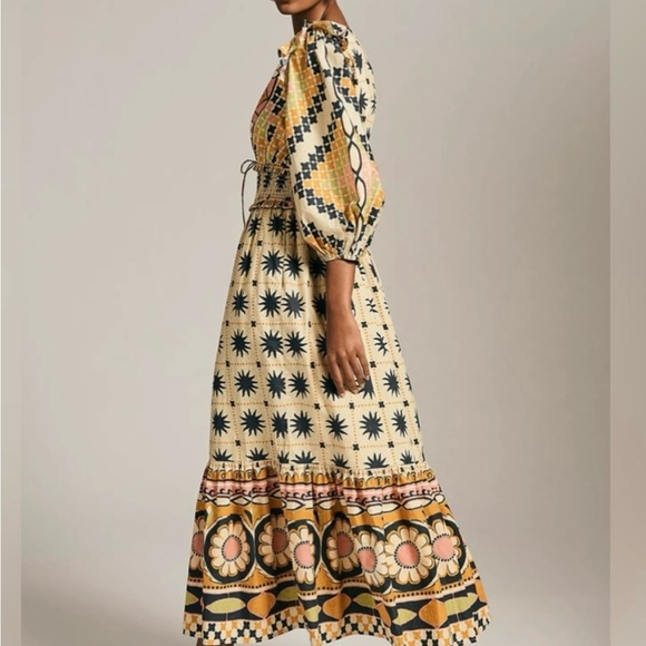 FARM Rio Tropical Sunshine V-Neck Dress - Picture 3 of 7